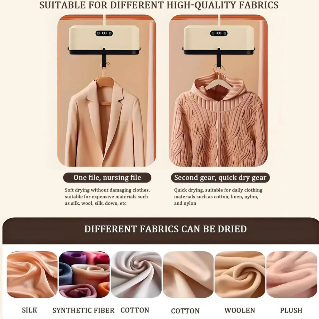 🧺 Secadora Portátil Plegable – ¡Seca tu ropa rápida y fácilmente!