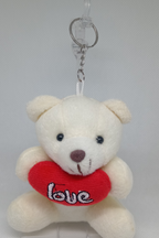 Llaveros de peluches de animales kawaii