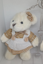 Llaveros de peluches de animales kawaii