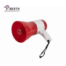 Megafono portátil recargable profesional con Bluetooth