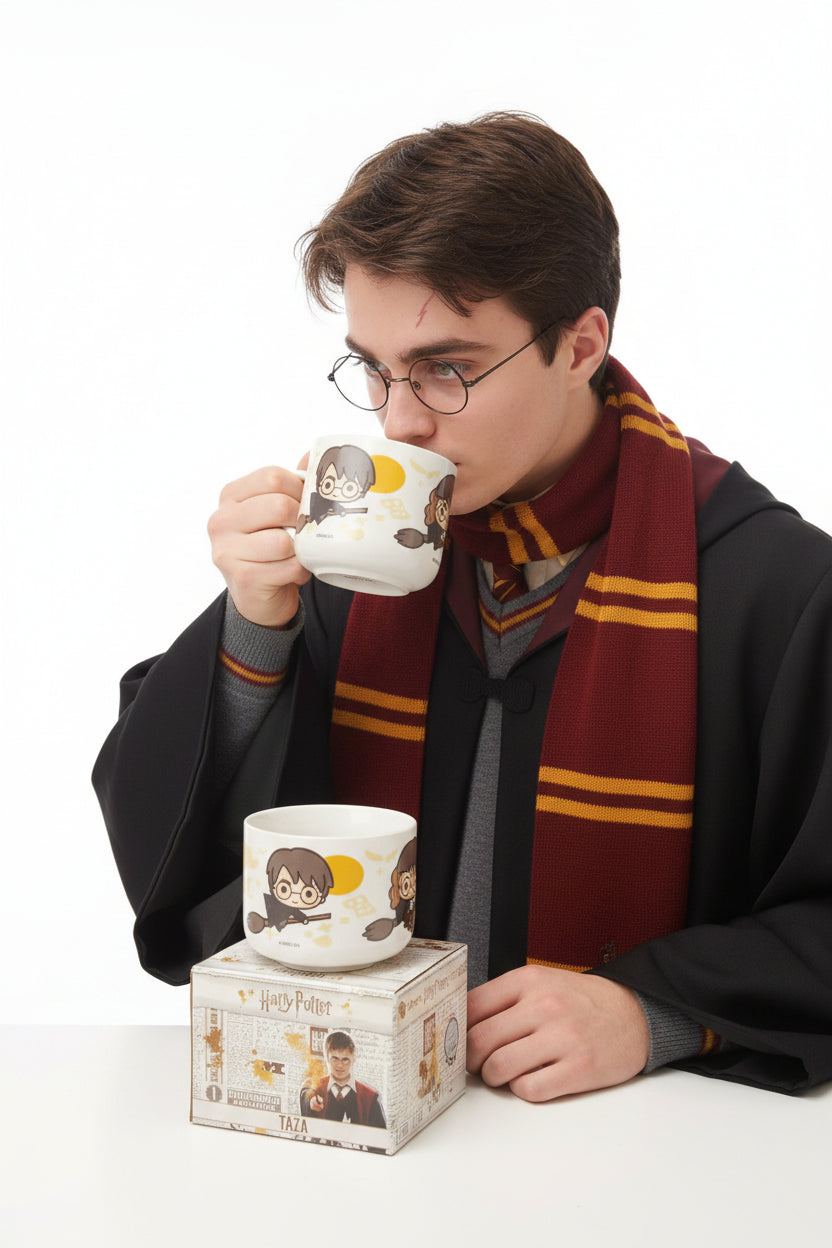 Taza de Porcelana Harry Potter y Amigos – 400 ml
