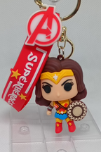 Llaveros de Superheroínas de accion