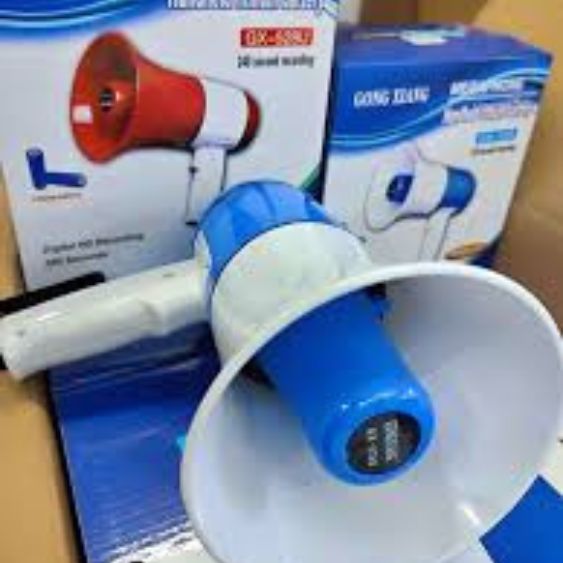 Megafono portátil recargable profesional con Bluetooth