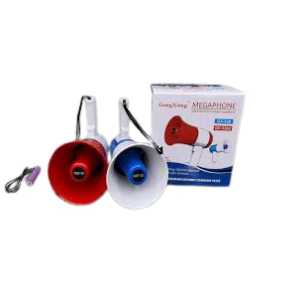 Megafono portátil recargable profesional con Bluetooth