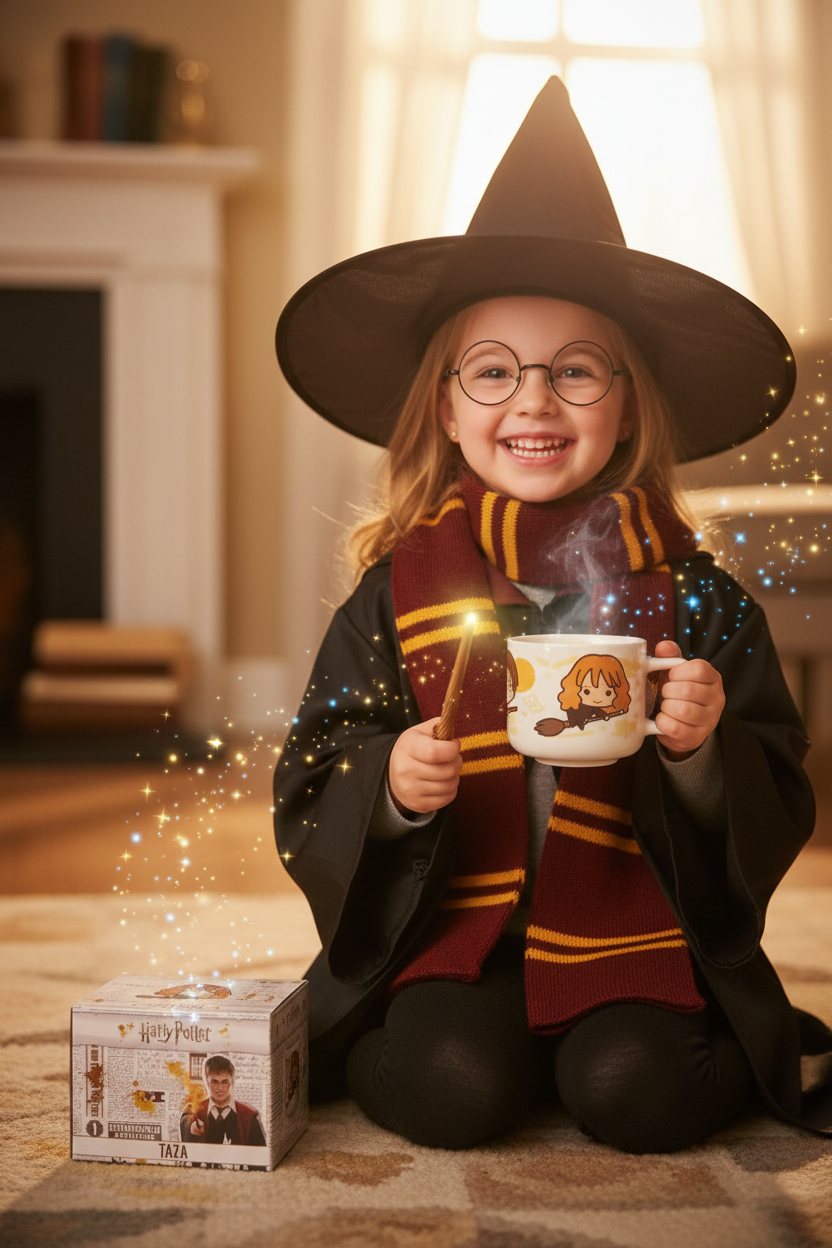 Taza de Porcelana Harry Potter y Amigos – 400 ml