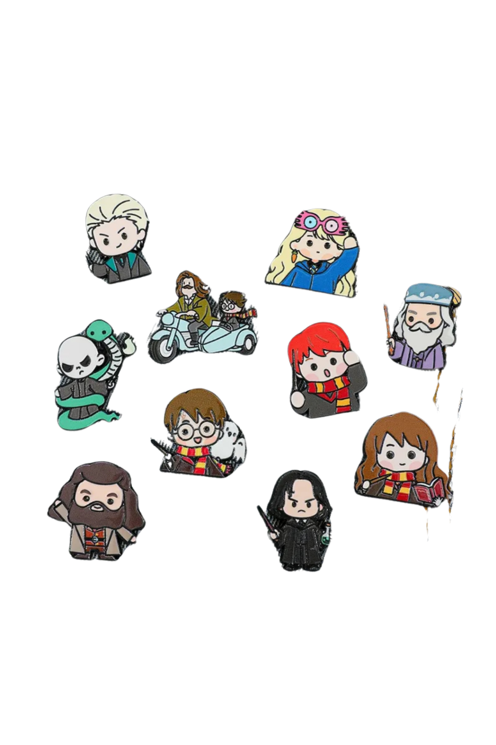 Pines metalicos de la serie  harry potter