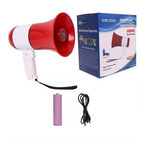 Megafono portátil recargable profesional con Bluetooth