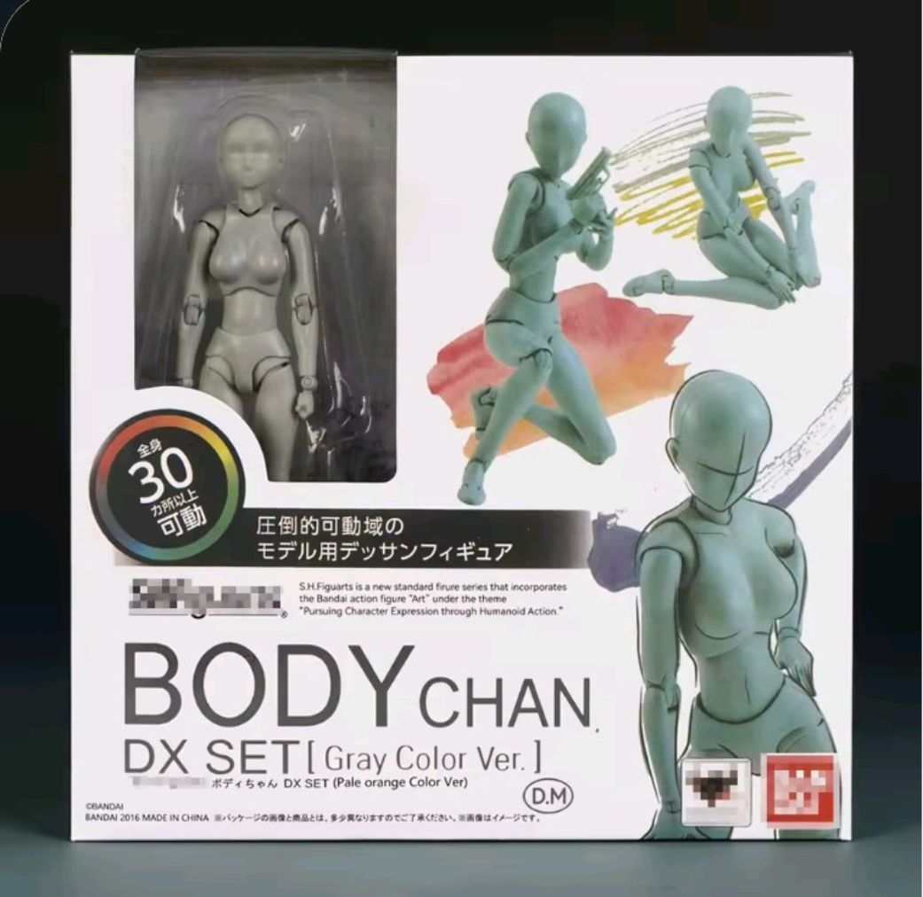 Maniquí femenino articulable body chan