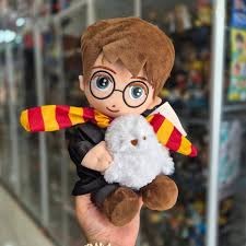 ⚡🧙‍♂️ Peluche Harry Potter con Hedwig – 26 cm 🦉✨