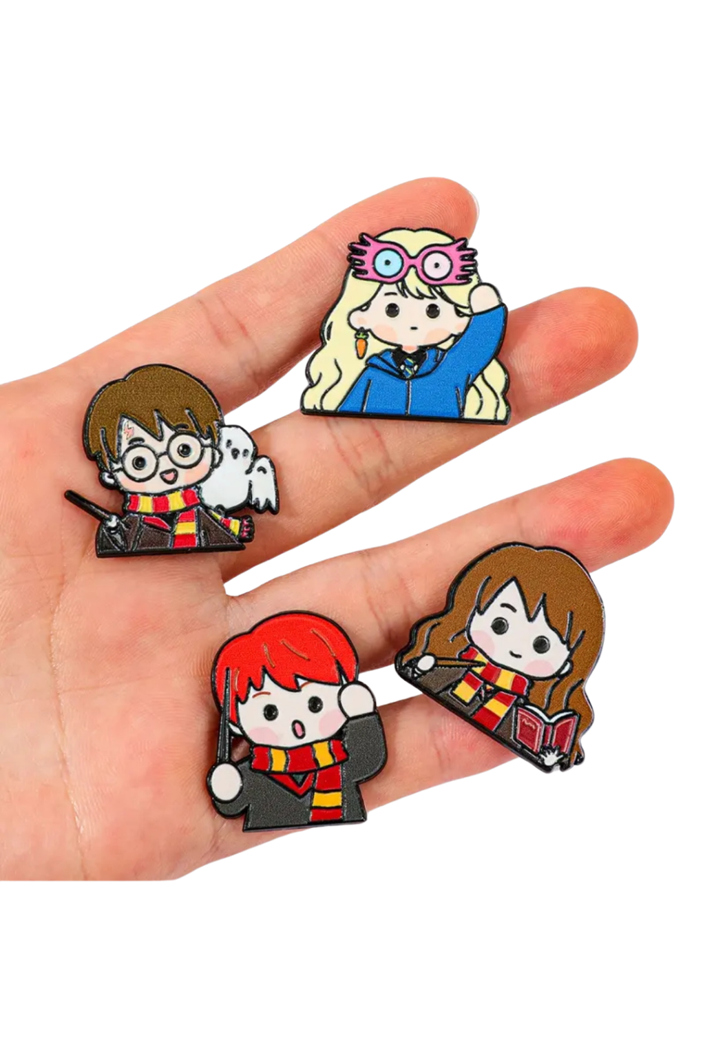 Pines metalicos de la serie  harry potter