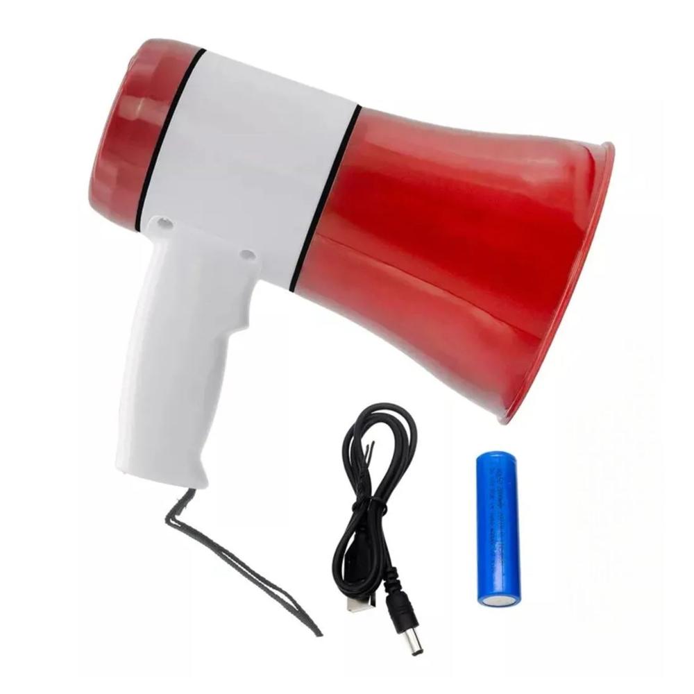 Megafono portátil recargable profesional con Bluetooth